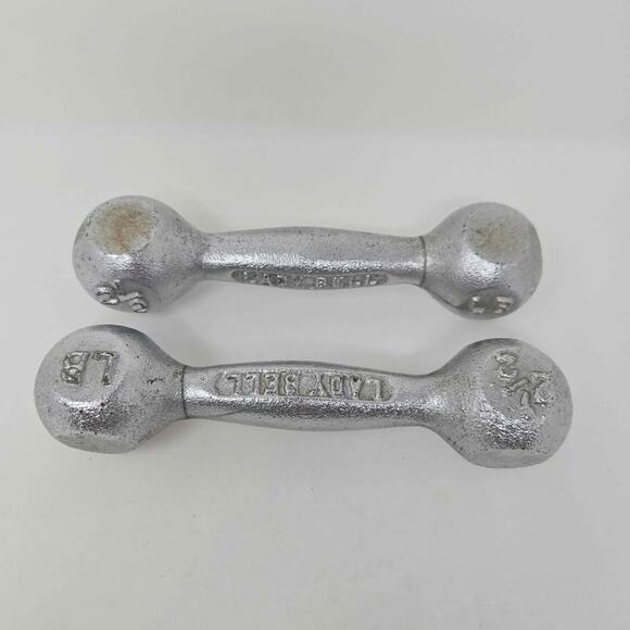 Dumbbell 2 1/2 Lady bell Joe lo Prinzi Set - Picture 1 of 4